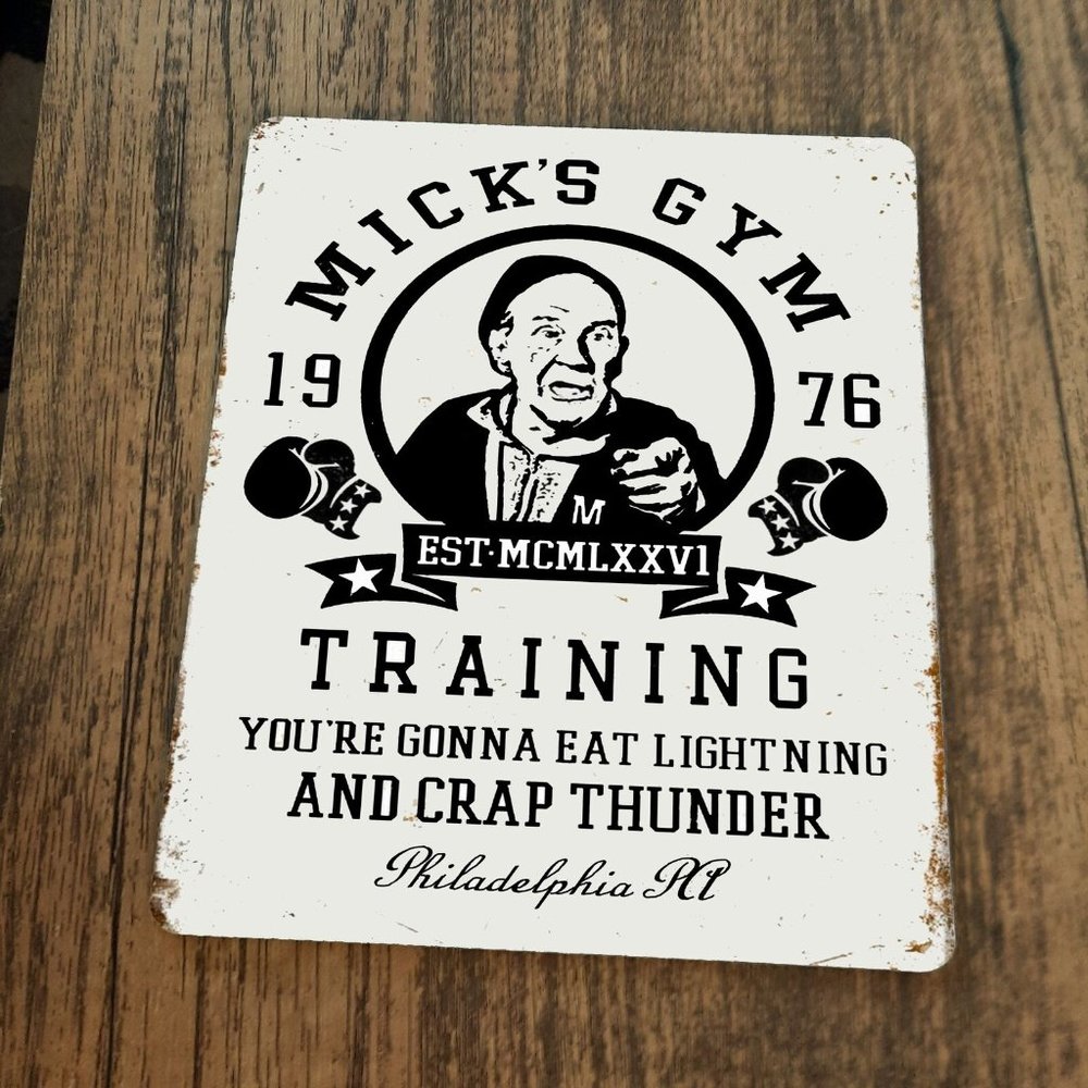 Micks Boxing Gym Mouse Pad Rocky